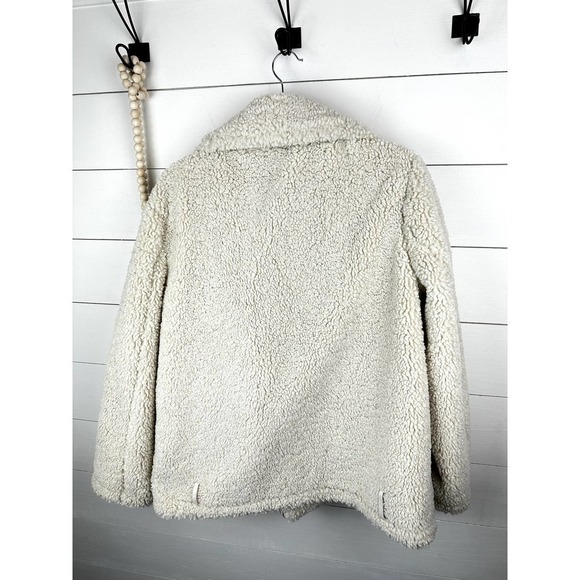 Pre-Loved Lioness On The Road Fuzzy Sherpa Moto Jacket MED - Picture 6 of 9